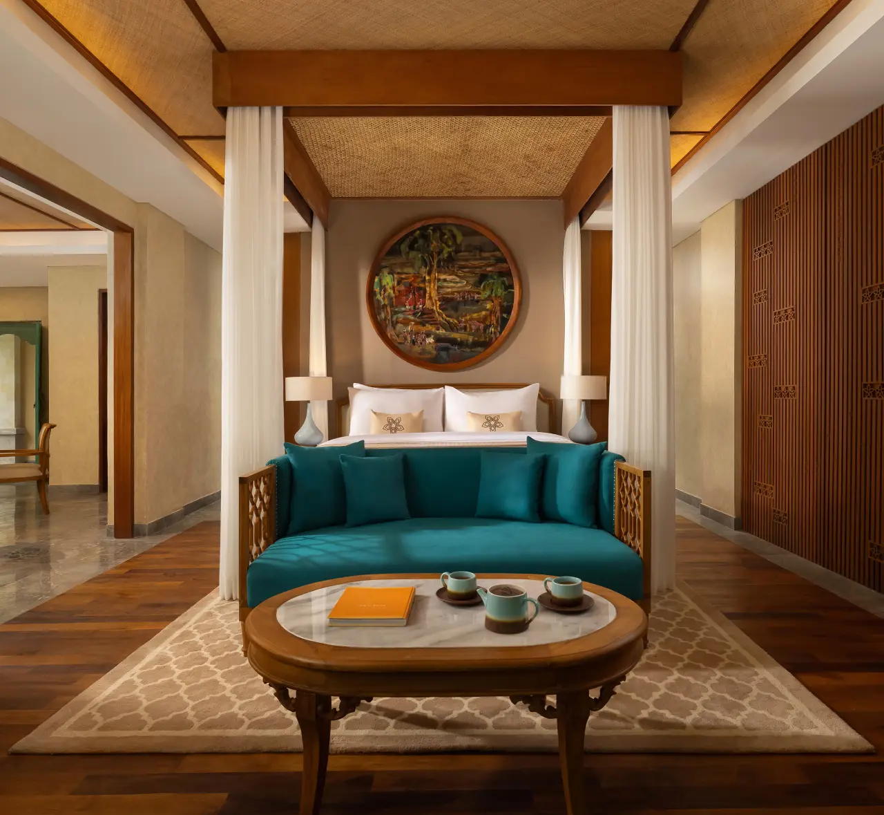 A cozy room at Abisena.