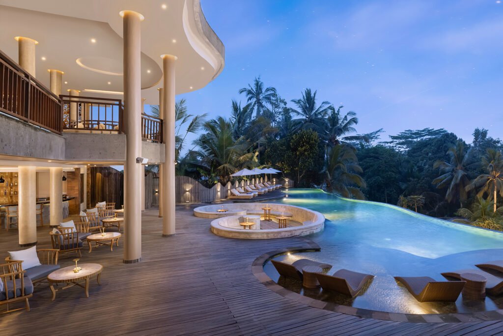Abisena Ubud - Main Pool & Sadha Lounge