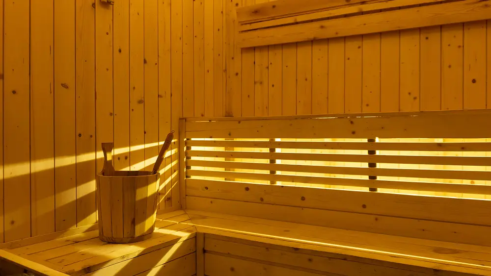 A sauna