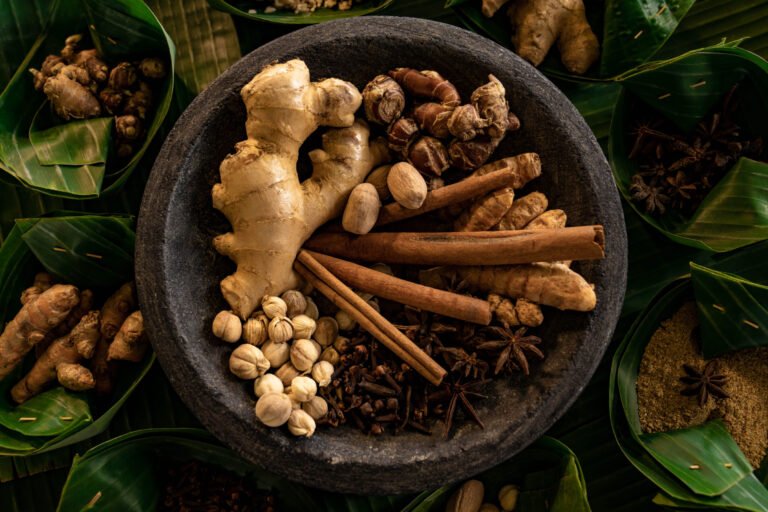 Various types of herbal medicine.