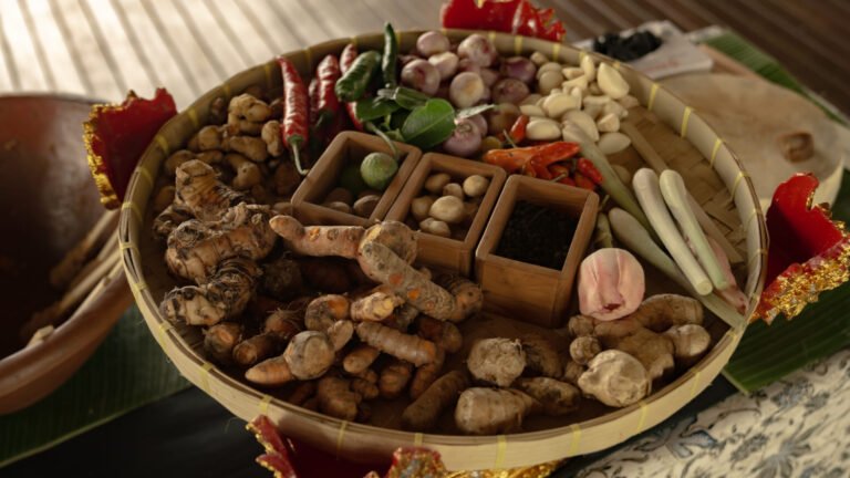 Various kinds of spices.