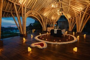 Romantic dinner in Ubud Bali for couples