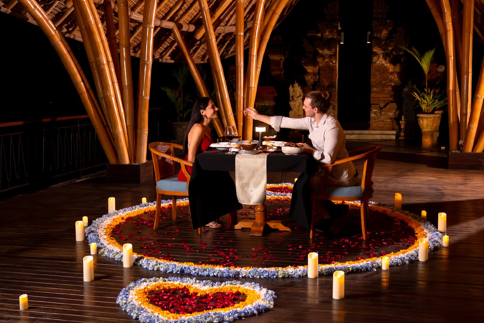 candle light dinner in ubud