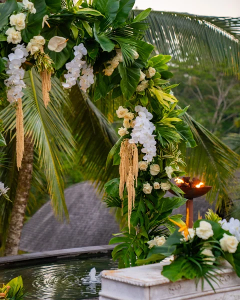 intimate wedding in ubud