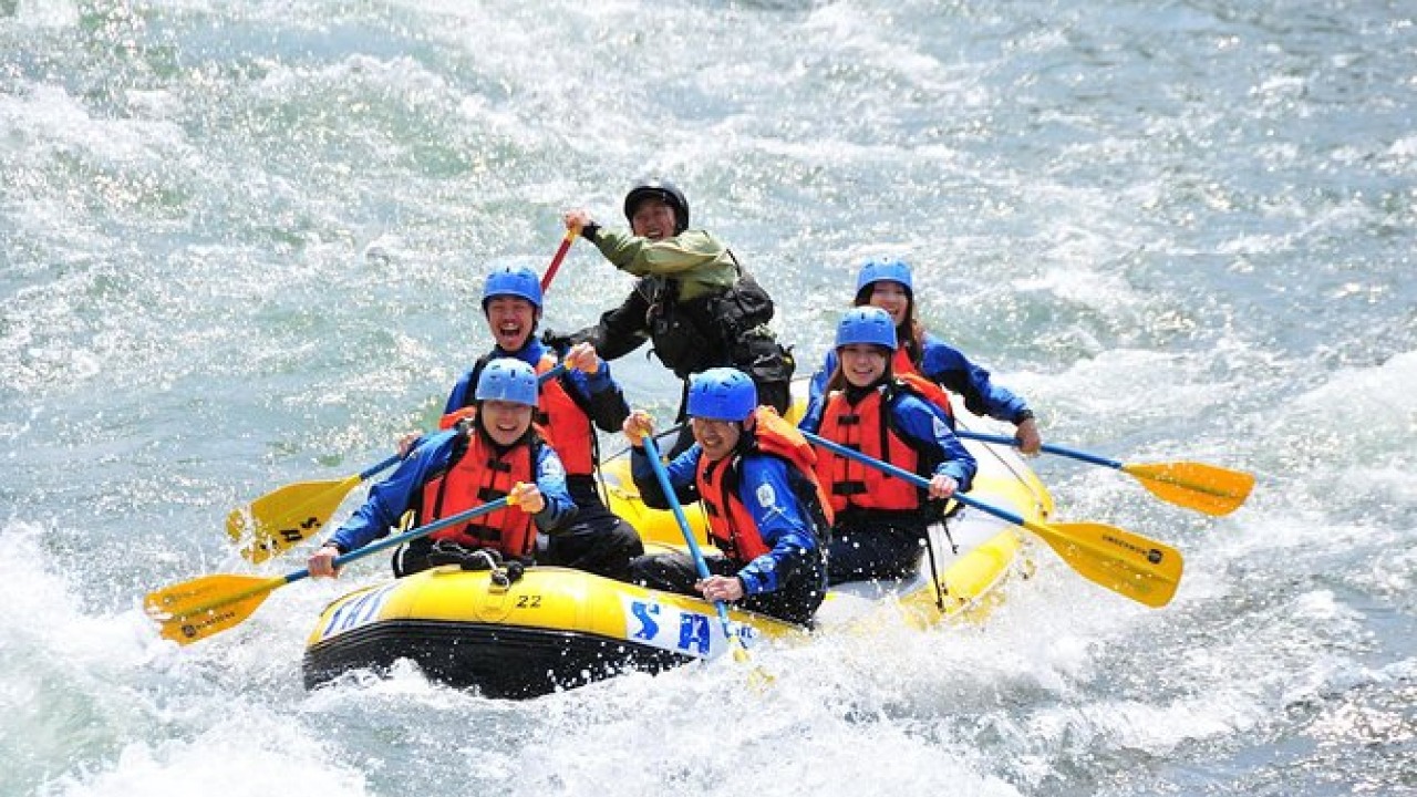 6. Go Whitewater Rafting on the Ayung River
