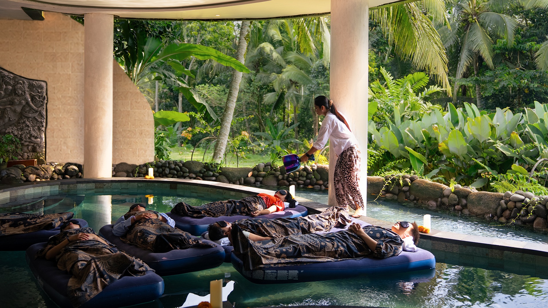 Wellness hydrotherapy space at Abisena Wellness and Resort Ubud