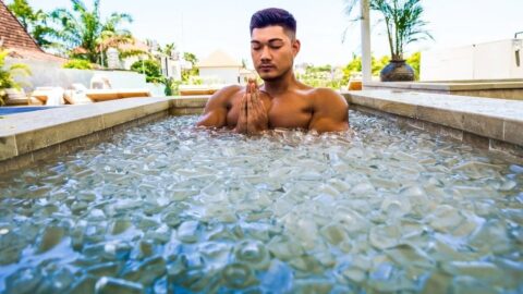 Ice bath in Ubud with a cold plunge experience in Bali